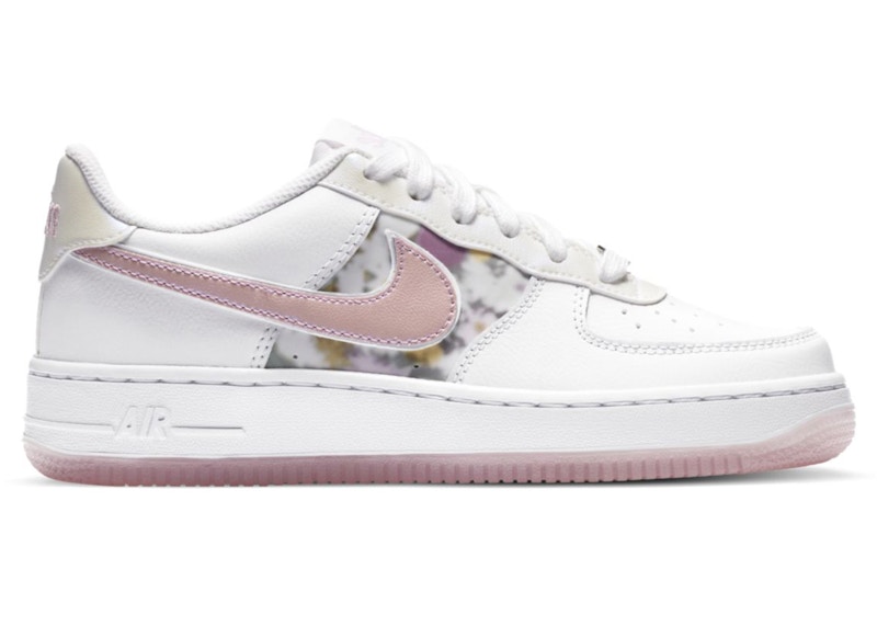 Nike Air Force 1 Low Satin Floral Pale Ivory Men's - AT4144-100 - US