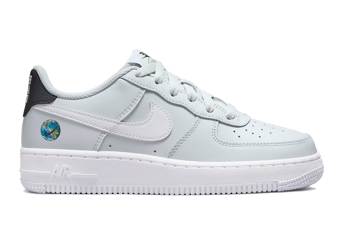 Pre-owned Nike Air Force 1 Low Lv8 Have A  Day Earth (gs) In Photon Dust/black/chlorophyll