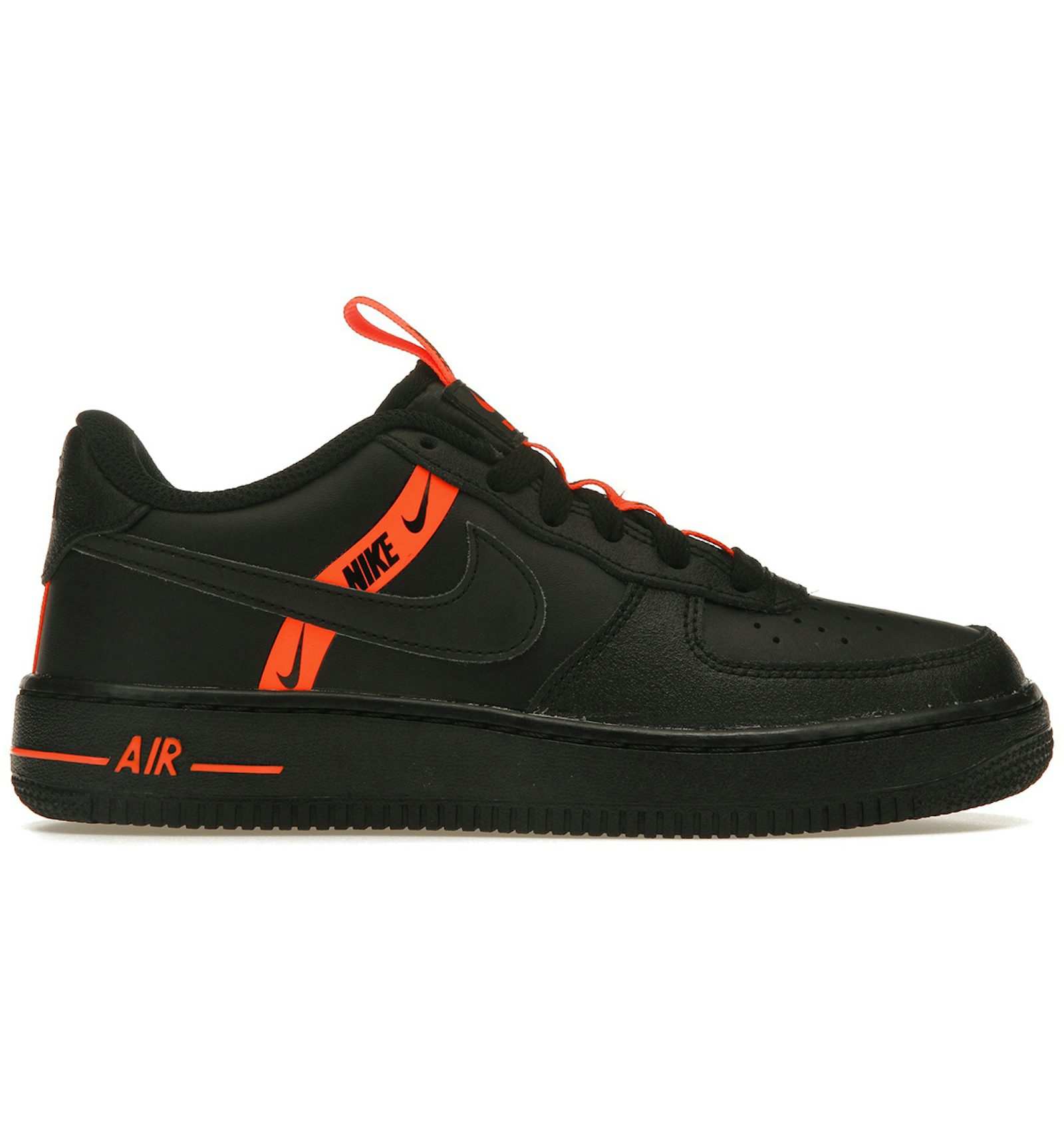 Nike air force noir orange Clearance