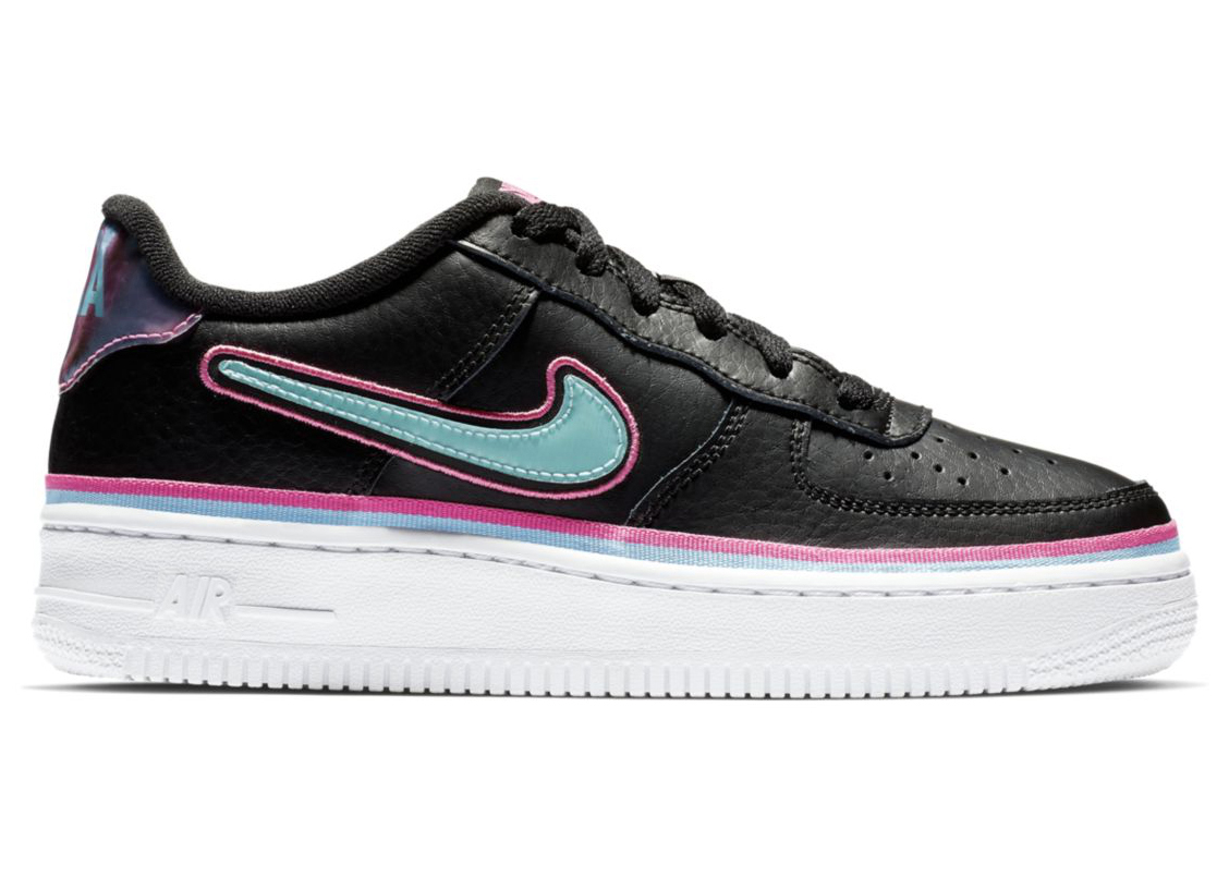 Nike Air Force 1 Low LV8 Miami Vice (GS) Kids' - AR0734-001 - US