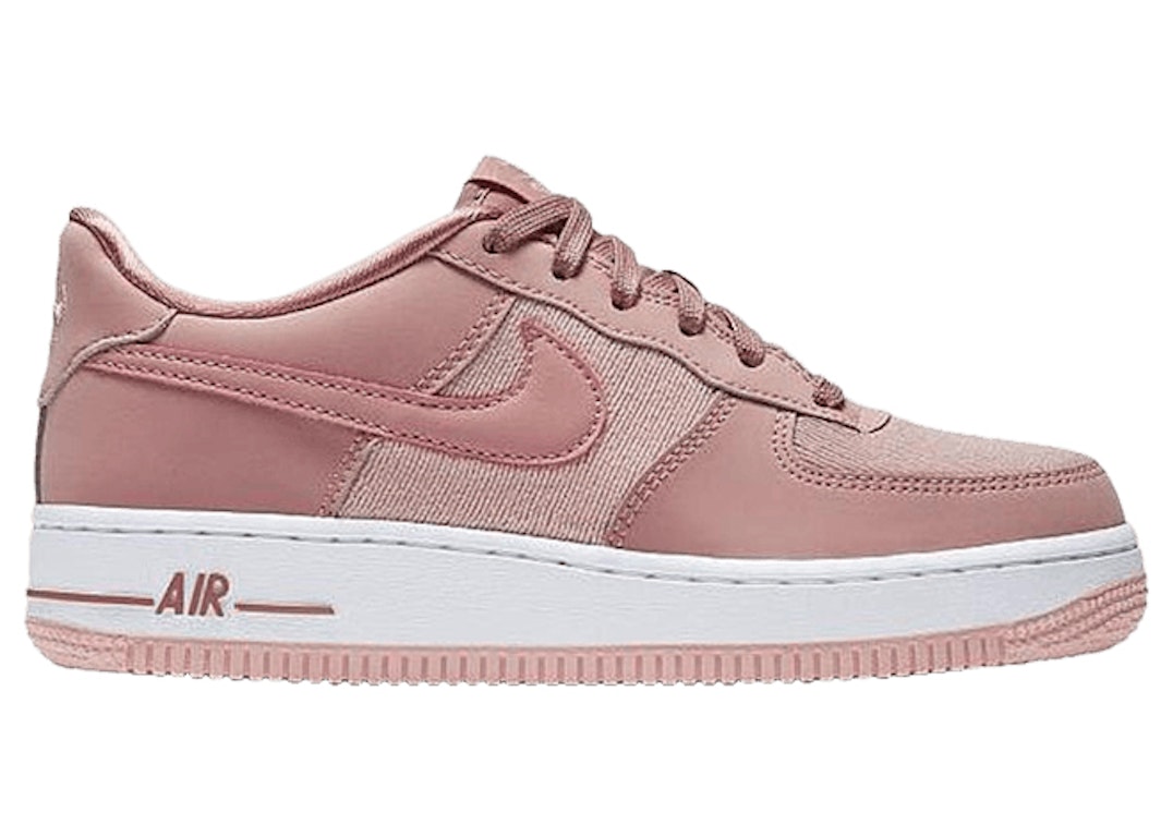 Pre-owned Nike Air Force 1 Low Lv8 Rust Pink (gs) In Rust Pink/rust Pink-storm Pink