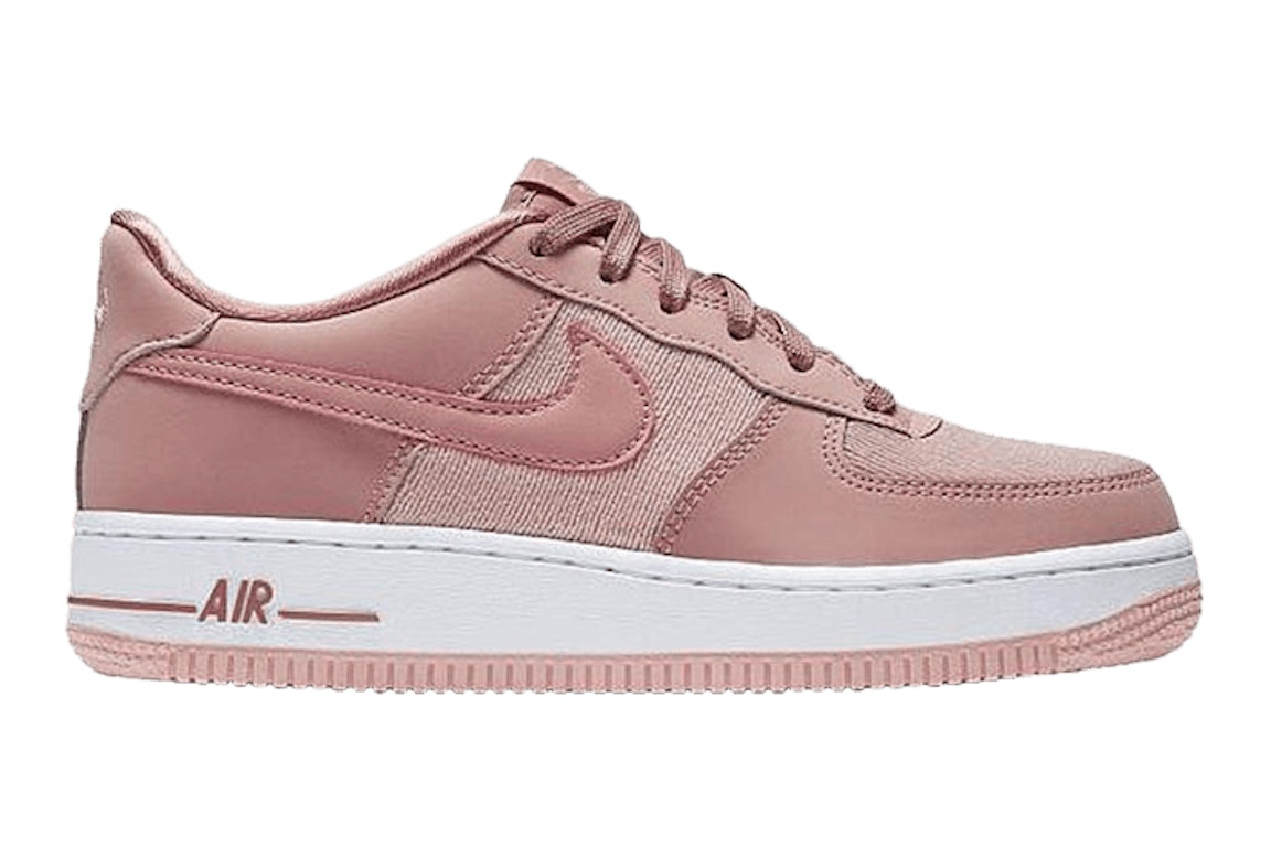Pre-owned Nike Air Force 1 Low Lv8 Rust Pink (gs) In Rust Pink/rust Pink-storm Pink