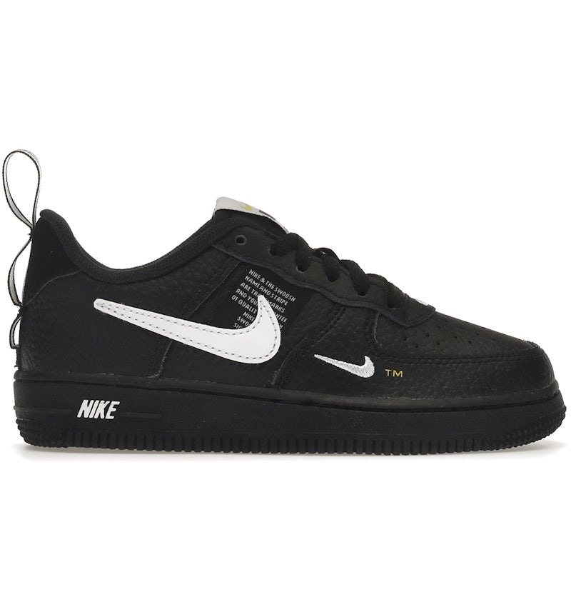 Nike Air Force Low LV8 Utility Black White (PS) AV4272-001 US