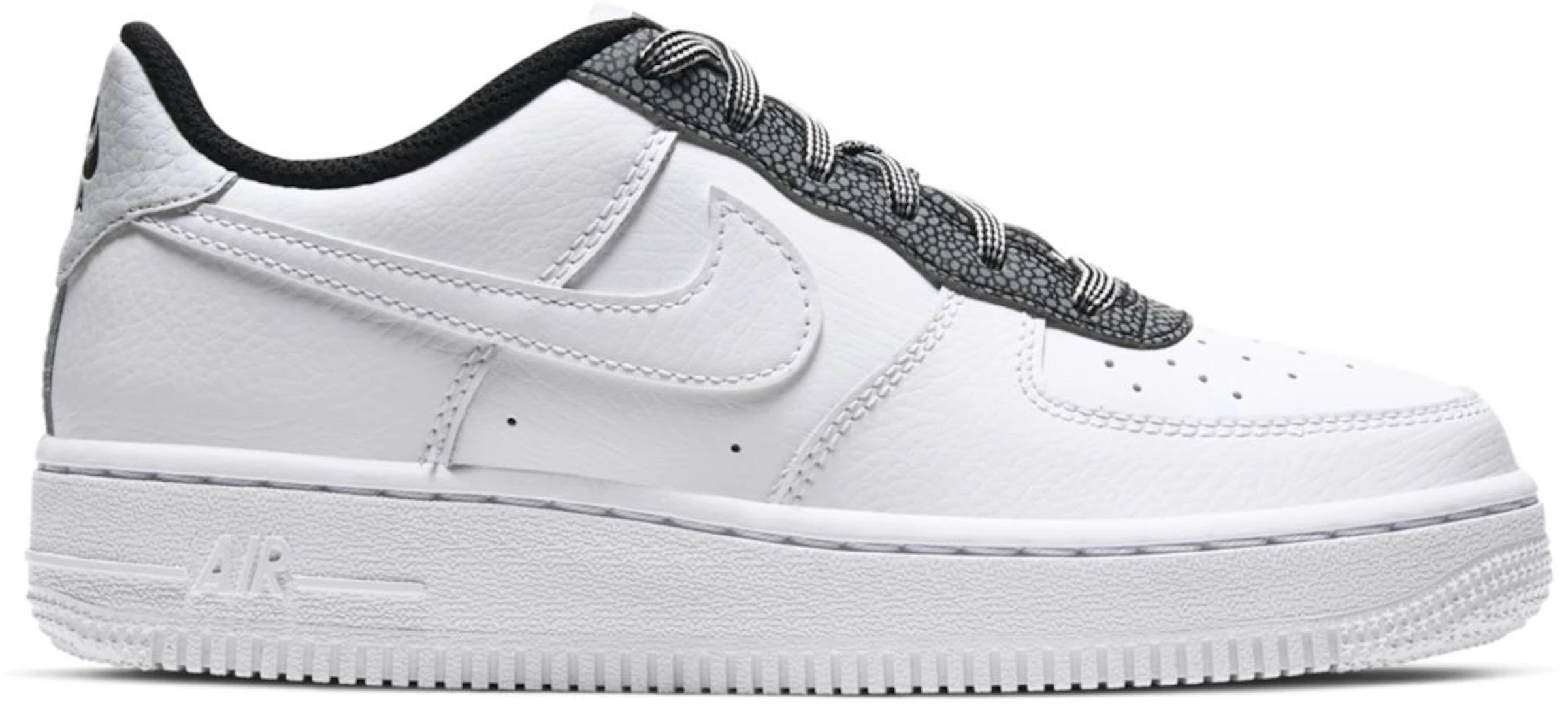 periodieke Bermad Fauteuil Nike Air Force 1 Low LV8 White Cool Grey (GS) - CN5715-100 - US