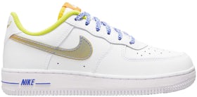 Nike Air Force 1 Low Stussy Fossil (PS) Kids' - DD1578-200 - US