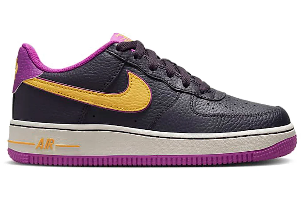 Nike Air Force 1 Low Lakers (GS) Kids' - DX5805-500 - US