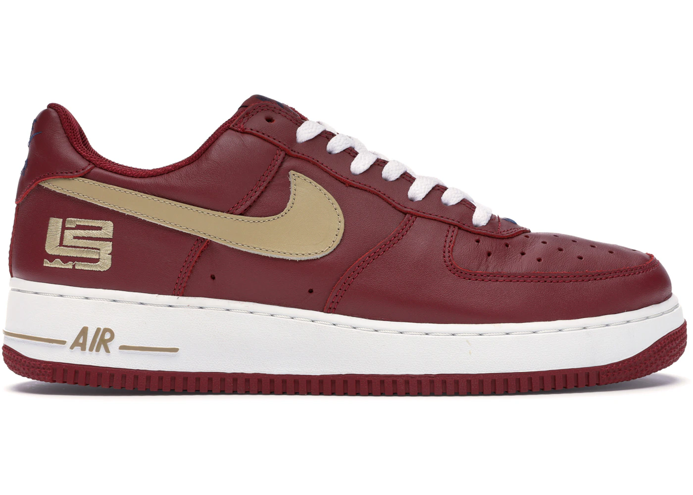 Nike Air Force Low LeBron James (Cavs) Men's 306353-671 US