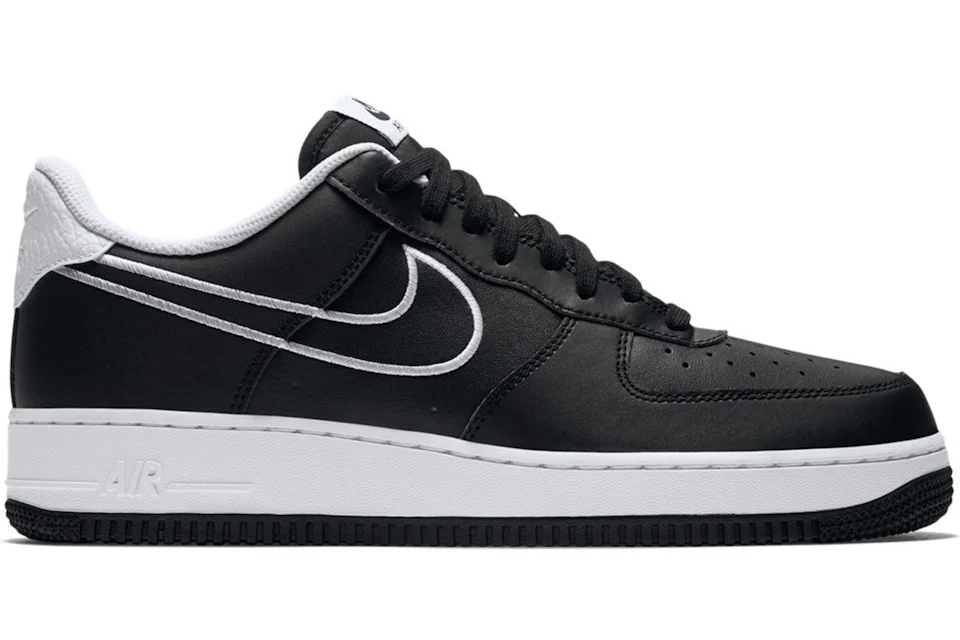 Nike Air Force 1 Low Leather Black White 2018 Men s AJ7280 001