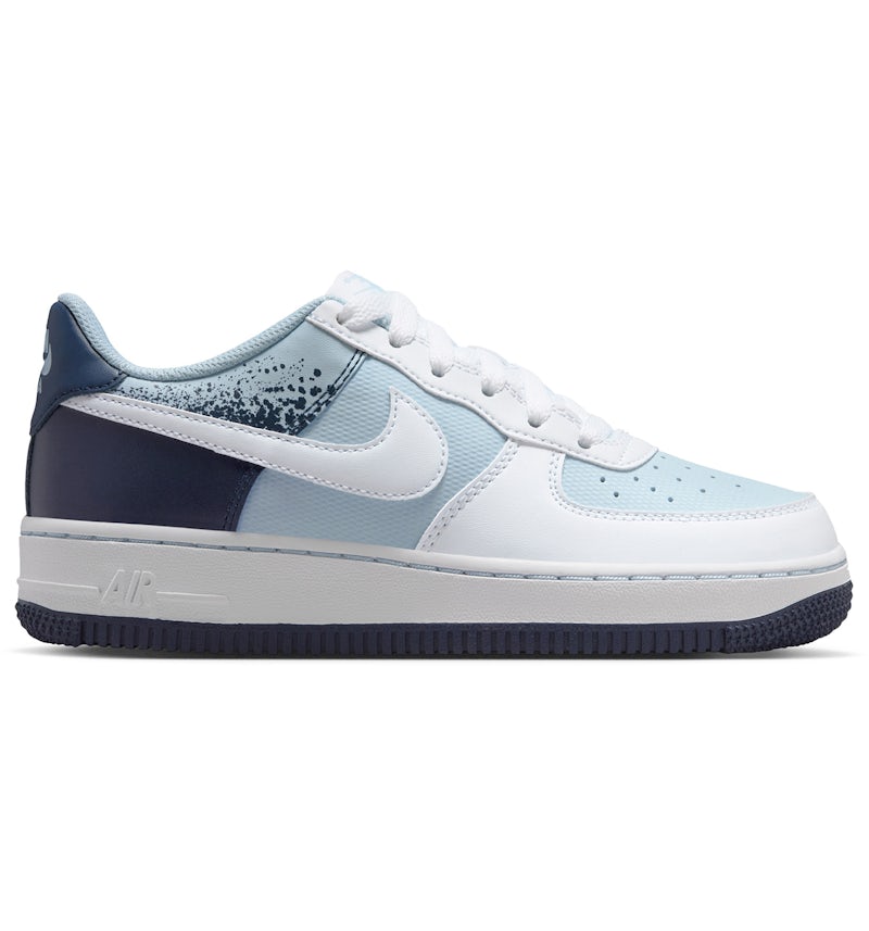 Nike Air Force Low Light Armory Blue Midnight Navy White (GS