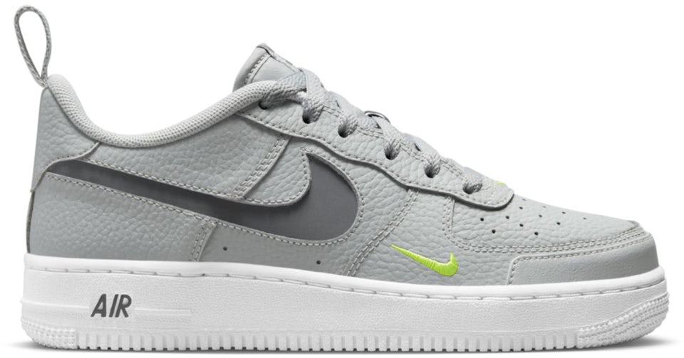 Nike Air Force 1 Low LV8 GS 'GraffitiGraphics' Sneakers, Grey, Little  Kids 11