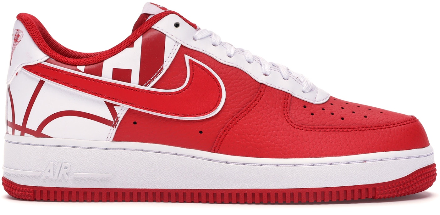 Nike Air Force 1 Low Logo Pack University Red - 823511-608