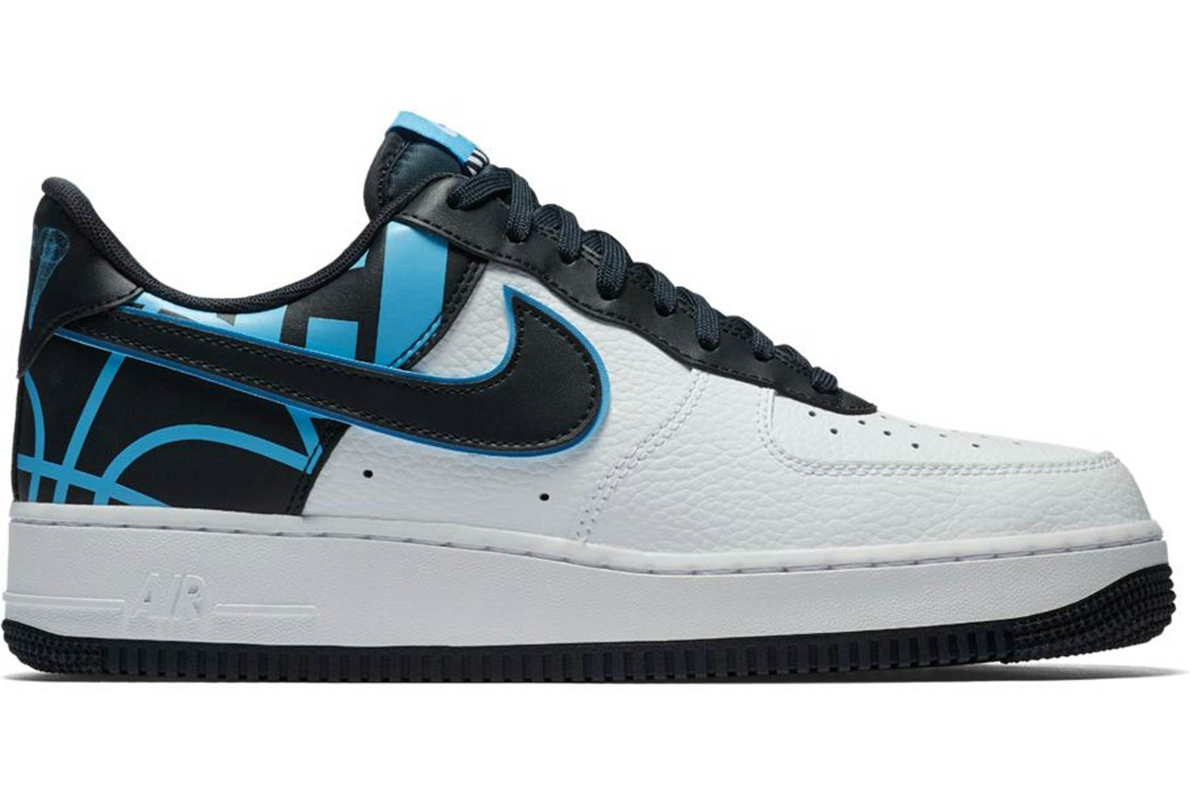 Nike Air Force 1 Low Logo Pack White Obsidian Men's - 823511-105 - US