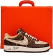 Louis Vuitton x Nike Red/White Monogram Canvas and Leather Air Force 1  Sneakers Size 41 Louis Vuitton