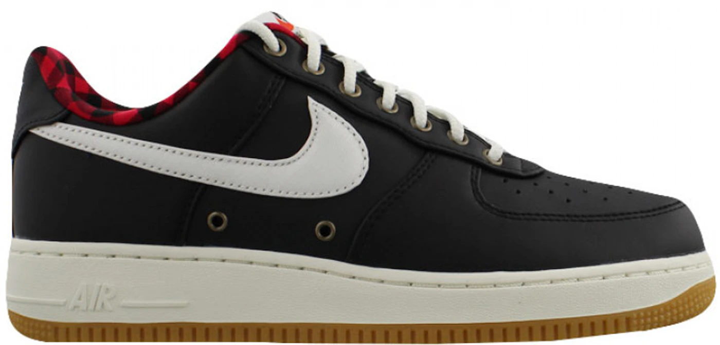 Nike Air Force 1 '07 LV8 Black/ Sail-Action Red - 718152-015