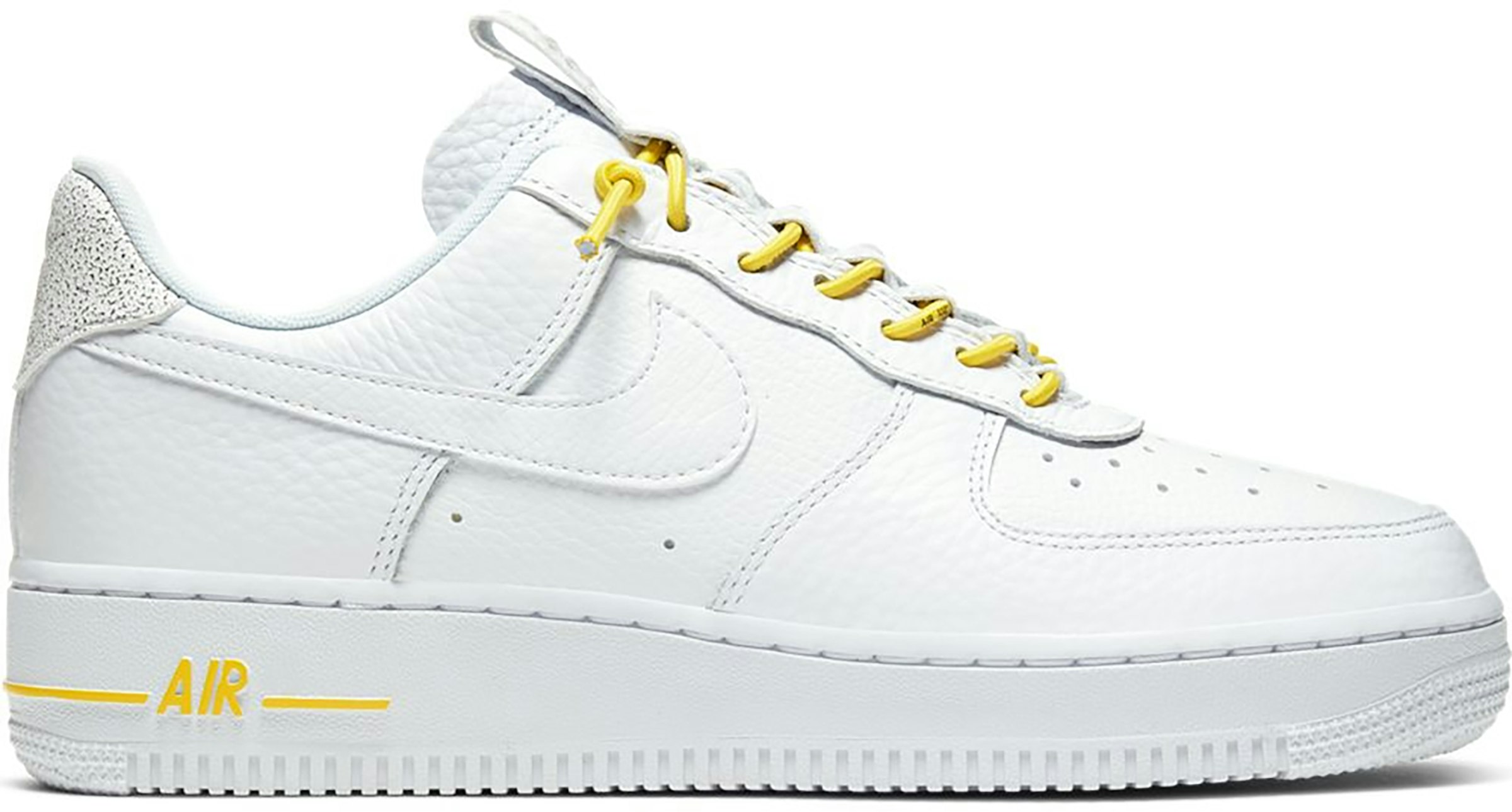 golpear abeja científico Nike Air Force 1 Low Lux White Chrome Yellow (Women's) - 898889-104 - US