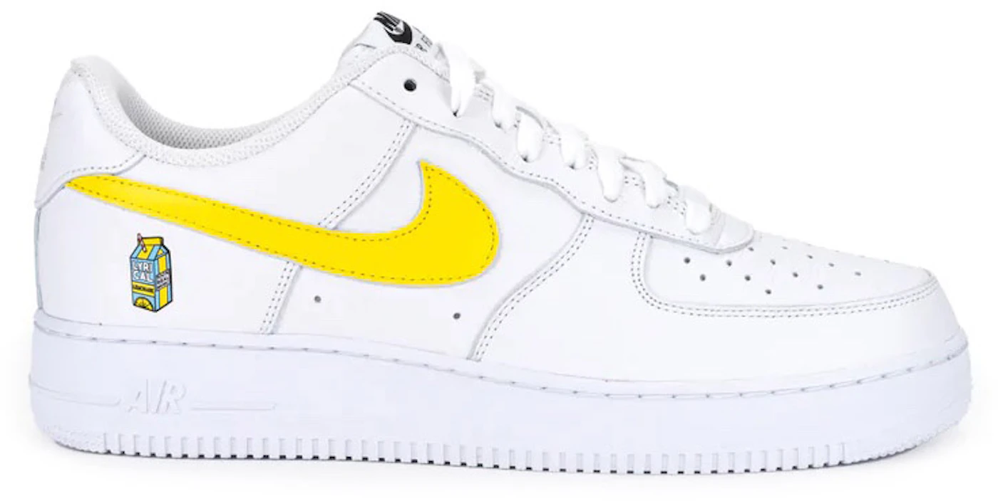 Nike “Air” Force 1 “Off White” Lemonade Size 10 Send Trades