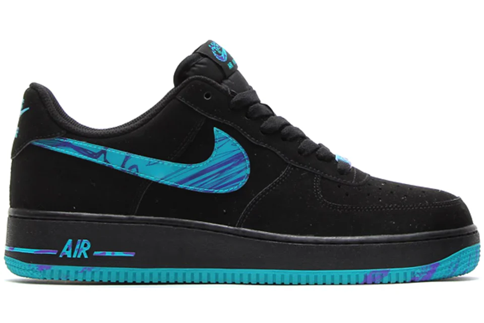 Nike Air Force 1 Low Marbled Swoosh Pack Black Men s 488298 047 GB