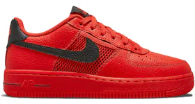 Nike Air Force 1 Low Mesh Pocket Habanero Red (GS)