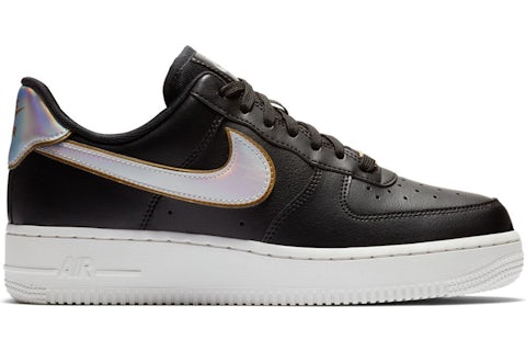 Nike Air Force 1 Low Metallic Swoosh Black Women s AR0642 002 US