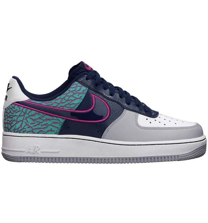 Nike Air Force 1 Low Midnight Navy Fusion Pink Men s 488298 417 US