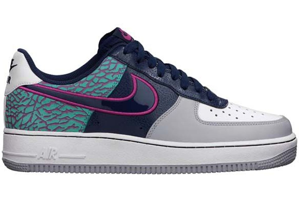 Nike air force 1 navy and pink Clearance