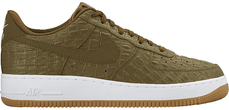 air force 1 crocodile green