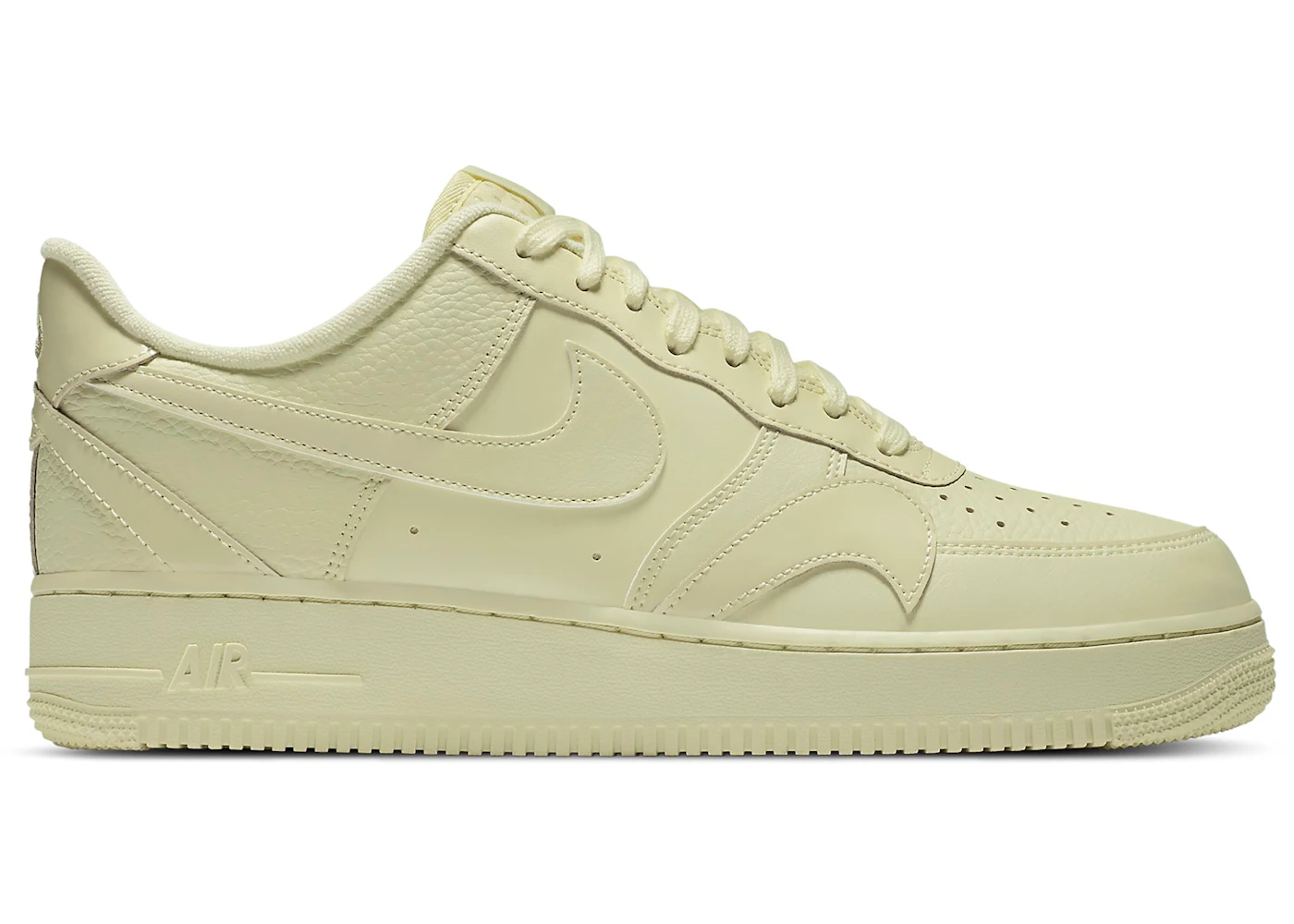 Nike air force 1 2025 beige yellow