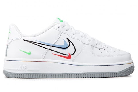 Nike Air Force Low Multi Swoosh (GS) DM9473-100 US