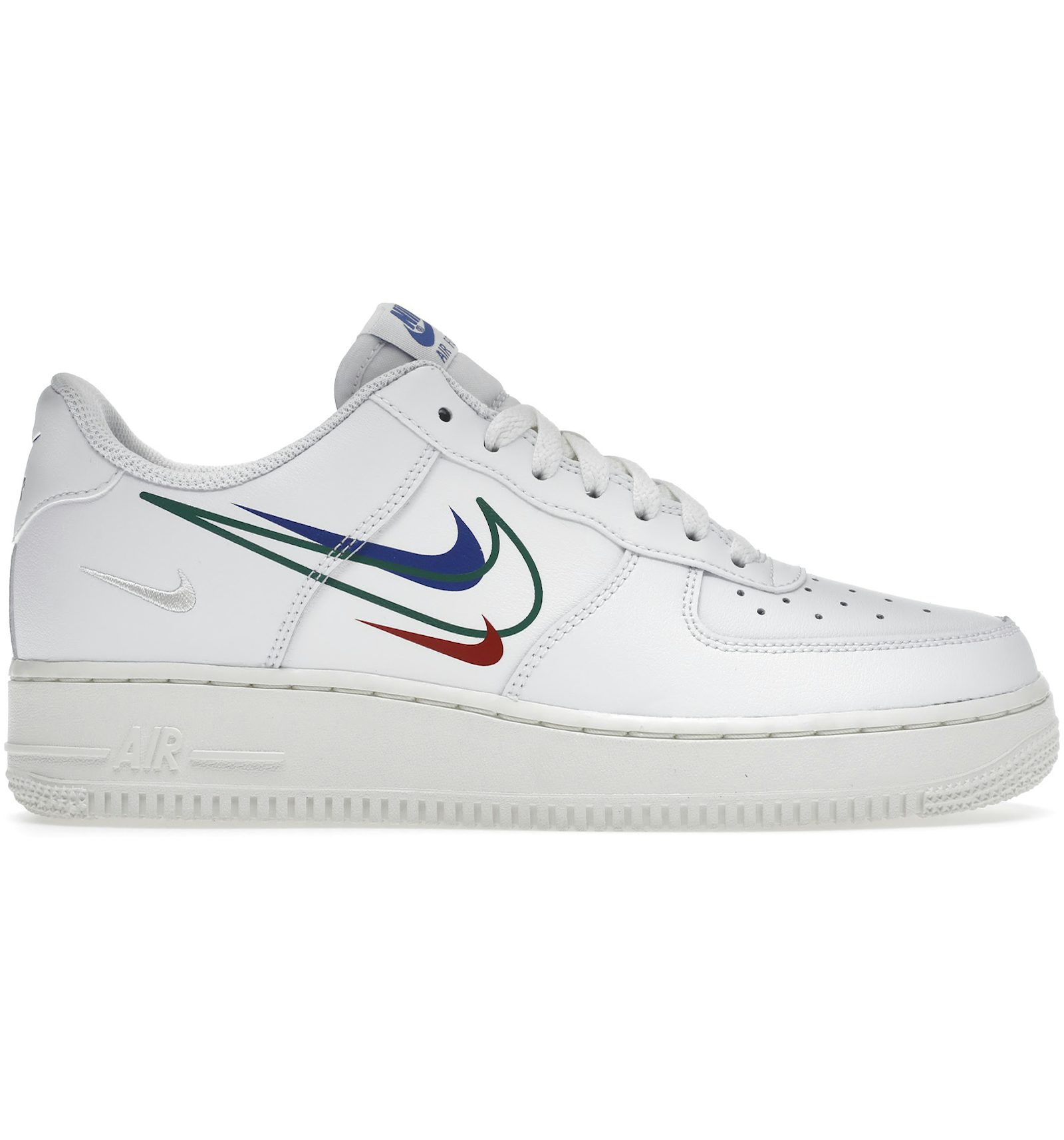 Nike air force 1 color swoosh Clearance