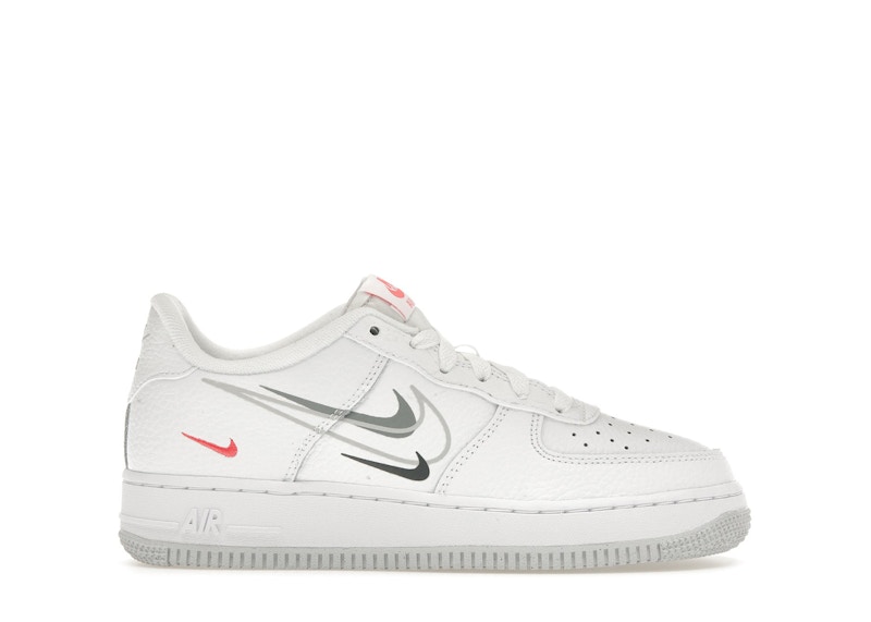 Nike Air Force 1 Low Multi-Swoosh White Particle Grey Photon Dust 