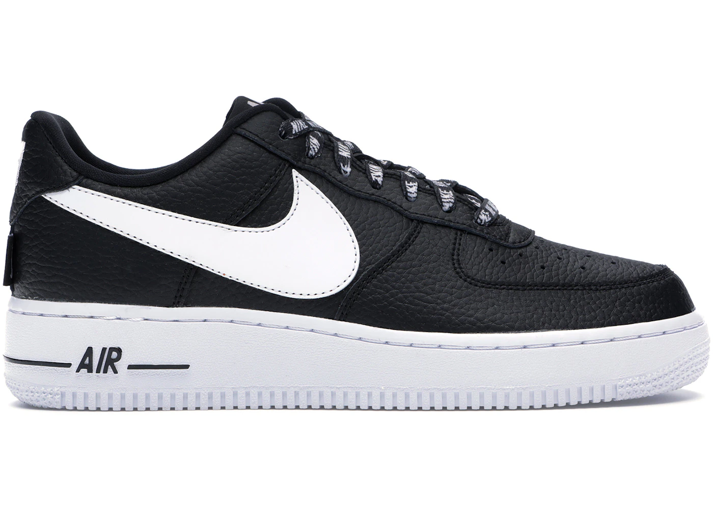 Nike Air Force Low NBA Black White Men's 823511-007 US
