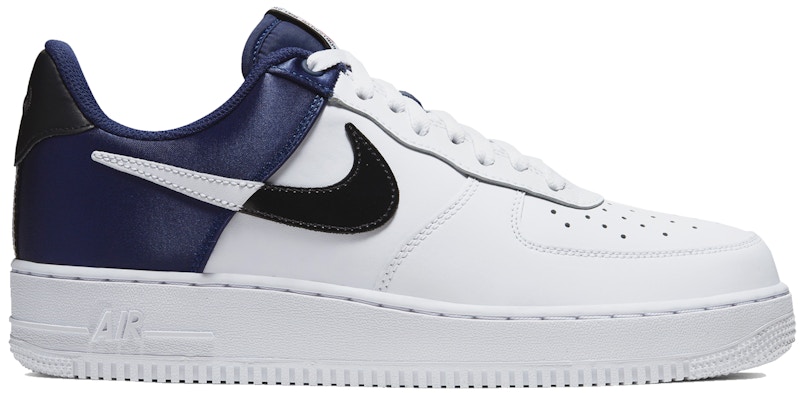 nike air force 1 low white navy