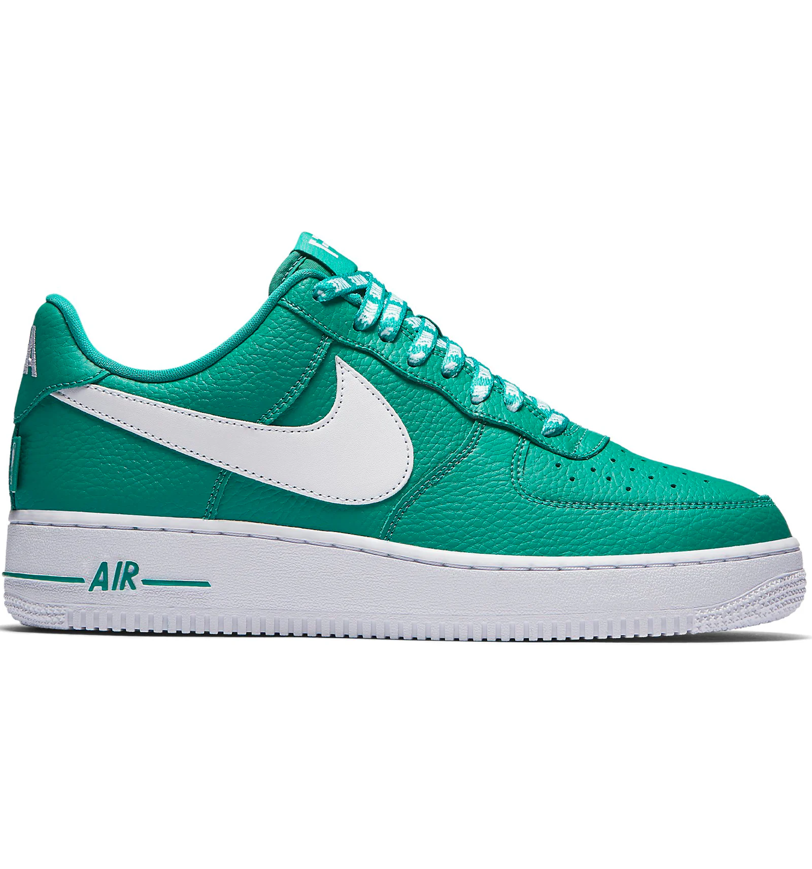 Nike air force 1 low mini swoosh neptune green hot sale