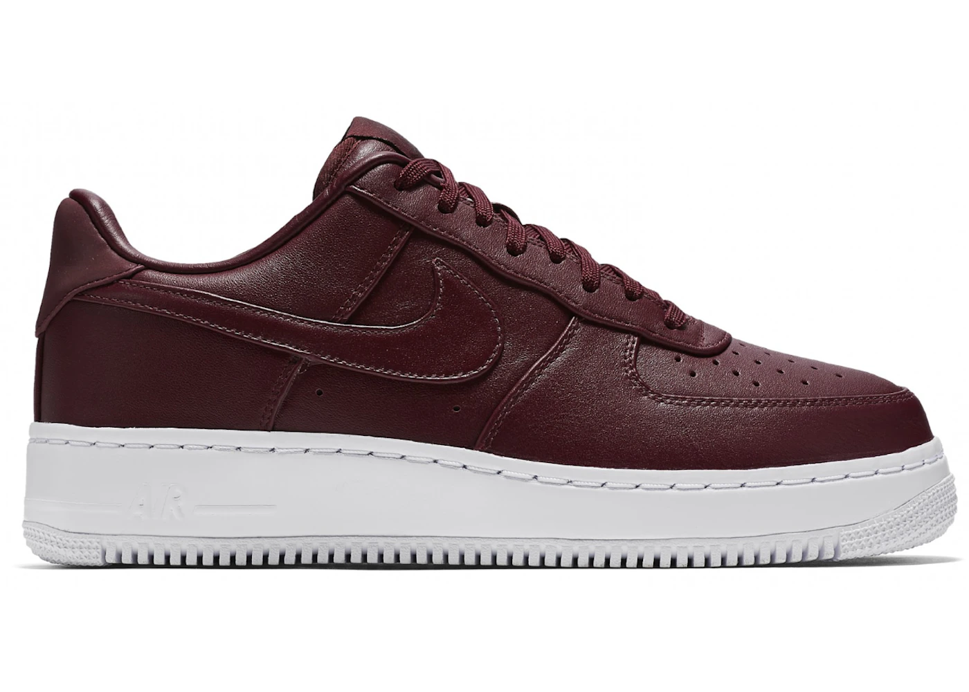 Maroon af1 top