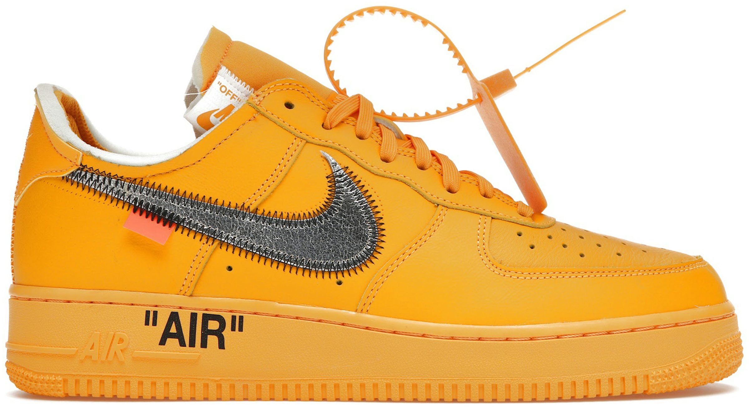 On-Foot Look: Off-White x Nike Air Force 1 'University Gold' - Sneaker  Freaker