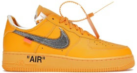 Off White x Air Force 1 Low “Volt” Size 11 Mens Nike Virgil AO4606-700 The  Ten