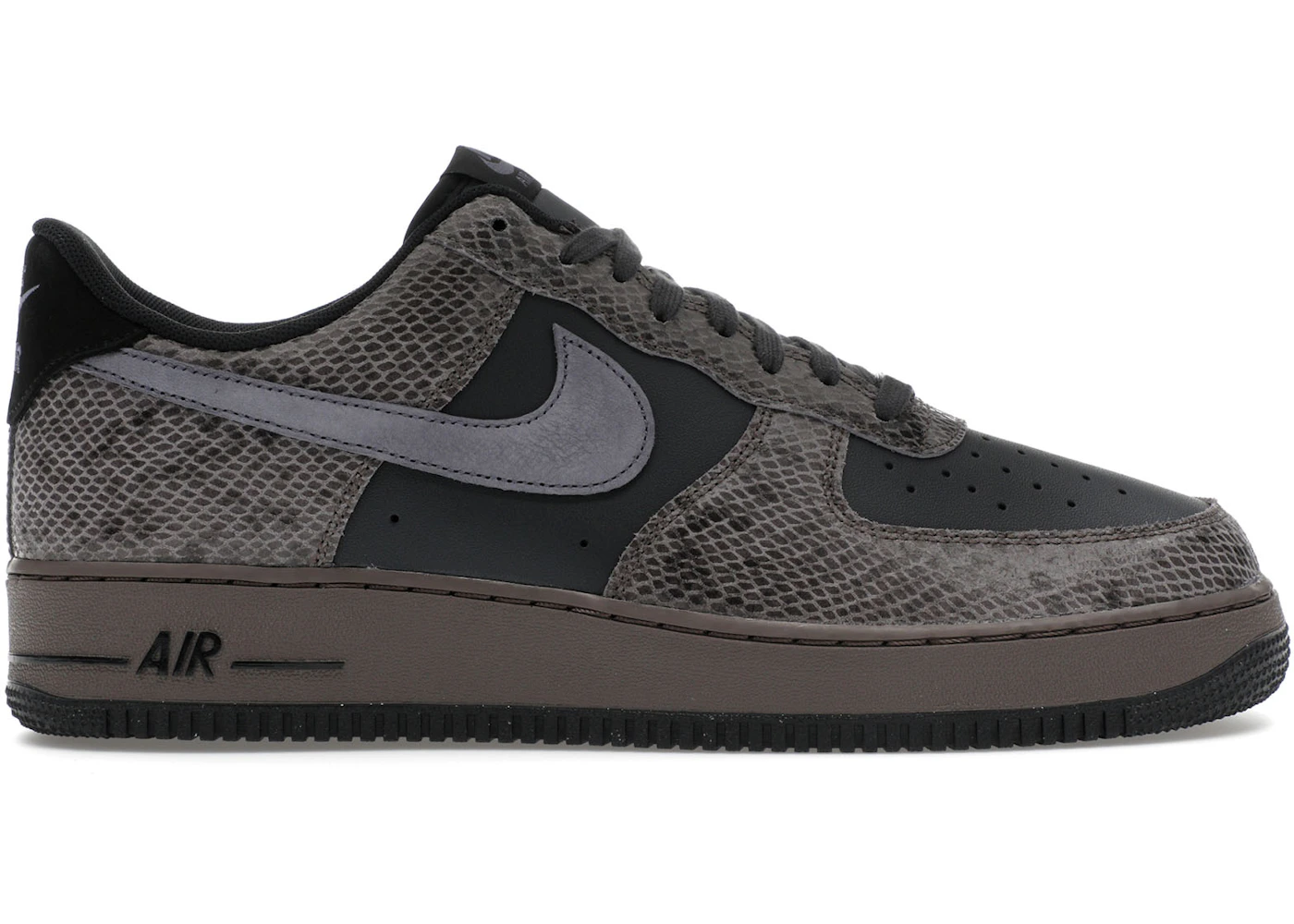 Nike Air Force Low Off Noir Snakeskin Men's HF2898-001 GB