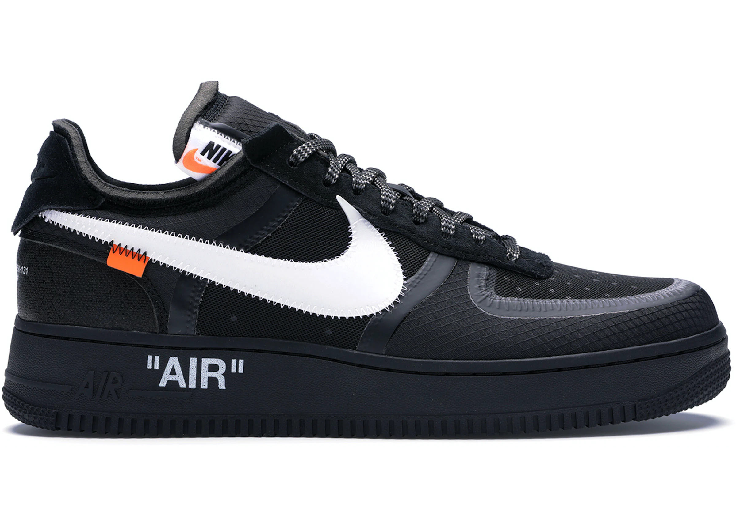 Coalescence have a finger in the pie Gargle Nike Air Force 1 Low Off-White Black White - AO4606-001 - US