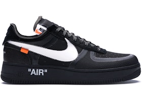 Nike Air Force 1 Low Off White Black White Ao4606 001 Nike Air Force 1 Low Off White Black White Ao4606 001
