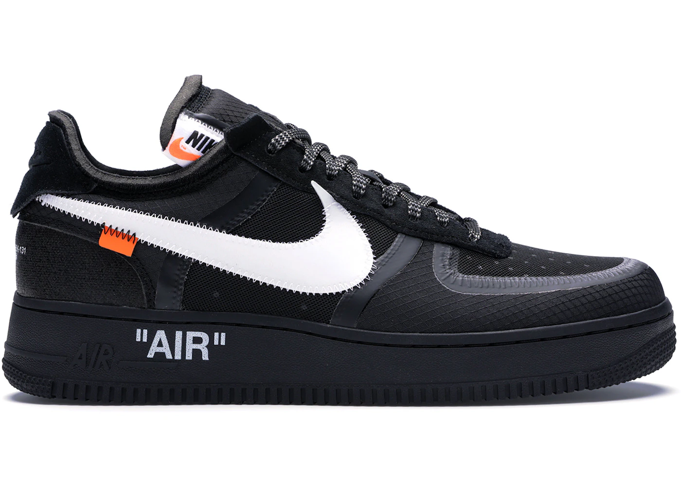 Nike Air Force Low Off-White Black White Men's AO4606-001 US