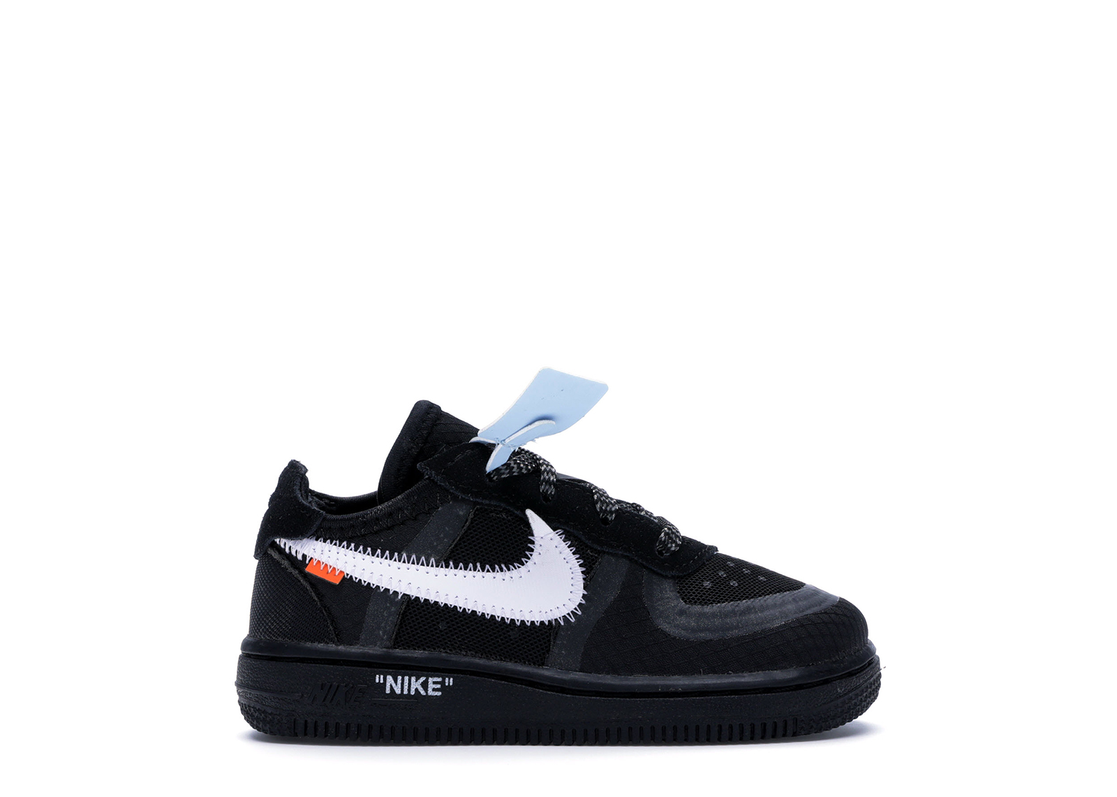 Nike Air Force 1 Low Off-White Black White (TD) Toddler - BV0853