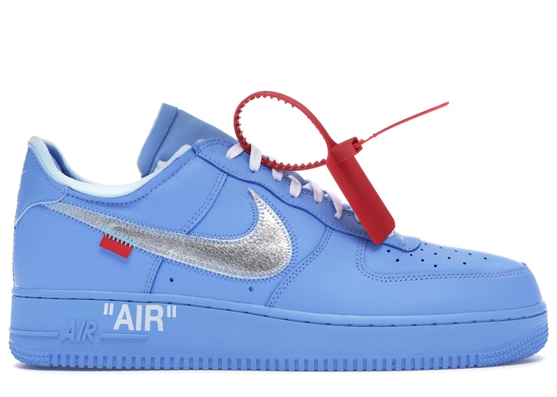 Nike Air Force 1 Low Off-White MCA University Blue Nike Air Force 1 Low Off-White MCA University Blue