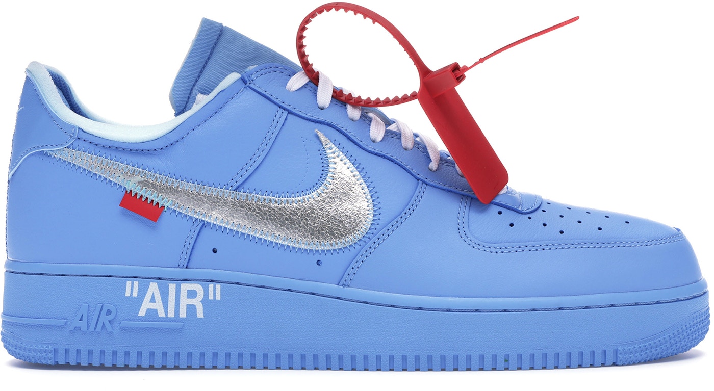 Nike Air Force 1 Low Off White Mca University Blue Ci1173 400