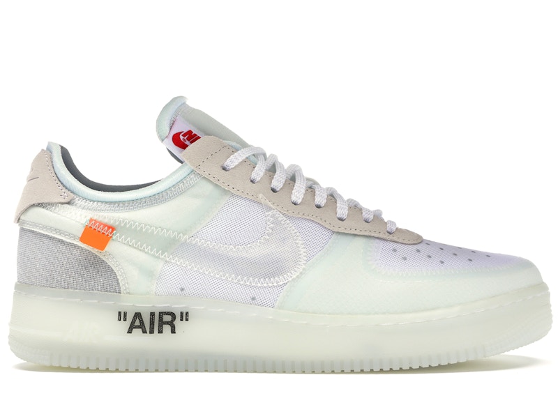 nike air force 1 off white drop