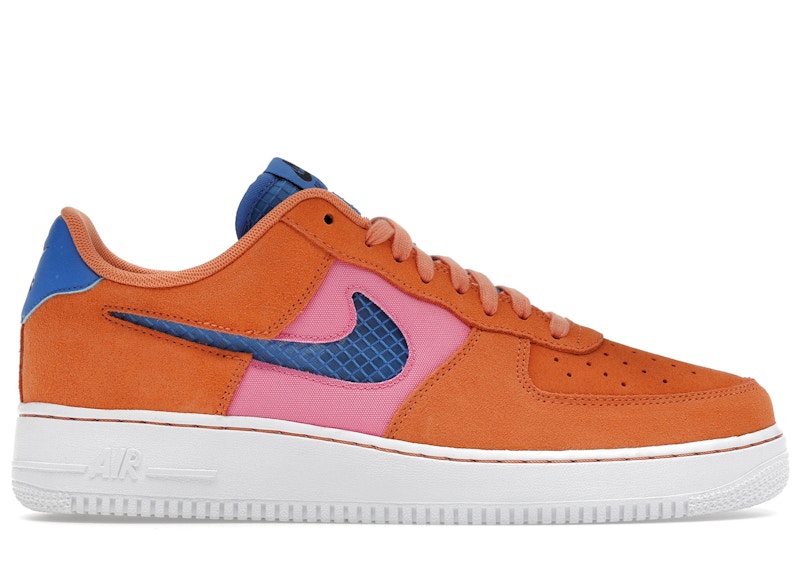 nike air force pink orange