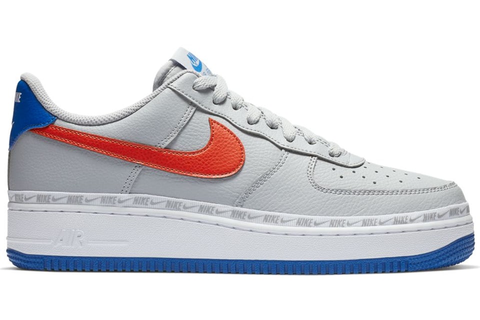 Nike Air Force 1 Low Overbranding Grey Blue Red CD7339