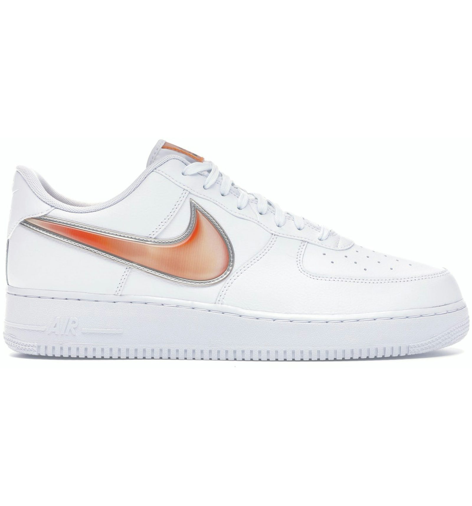 Nike air force 1 womens orange swoosh Clearance