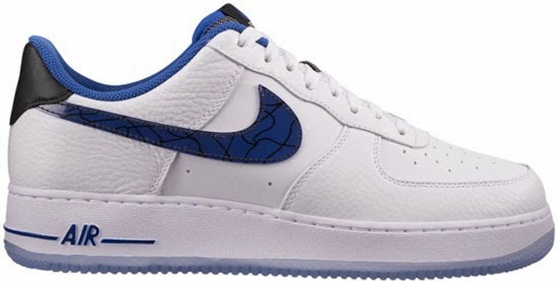 penny hardaway shoes white and blue