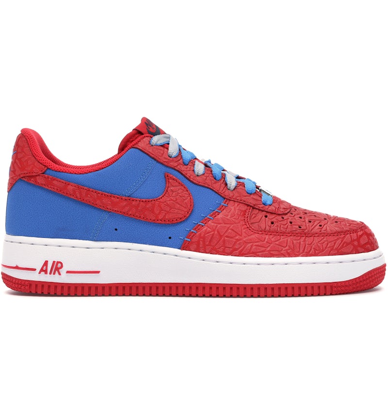 Nike Air Force Low Photo Blue Hyper Red Men's 488298-412 US
