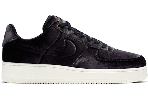 Nike Air Force 1 Low Premium 3 Velour Black Men s AT4144 001 US